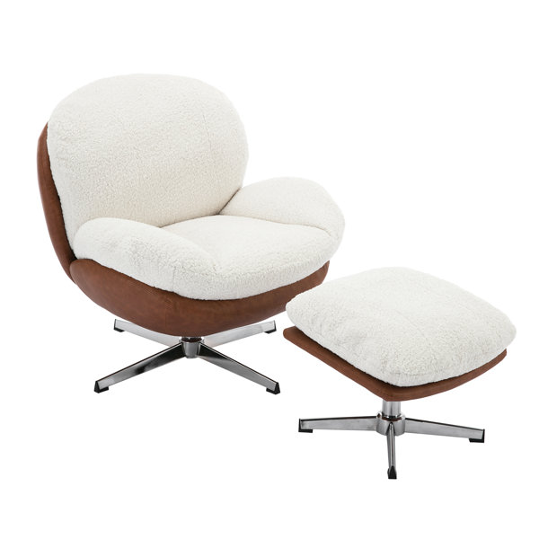 I オットマン Club Chair With Ottoman | Wayfair